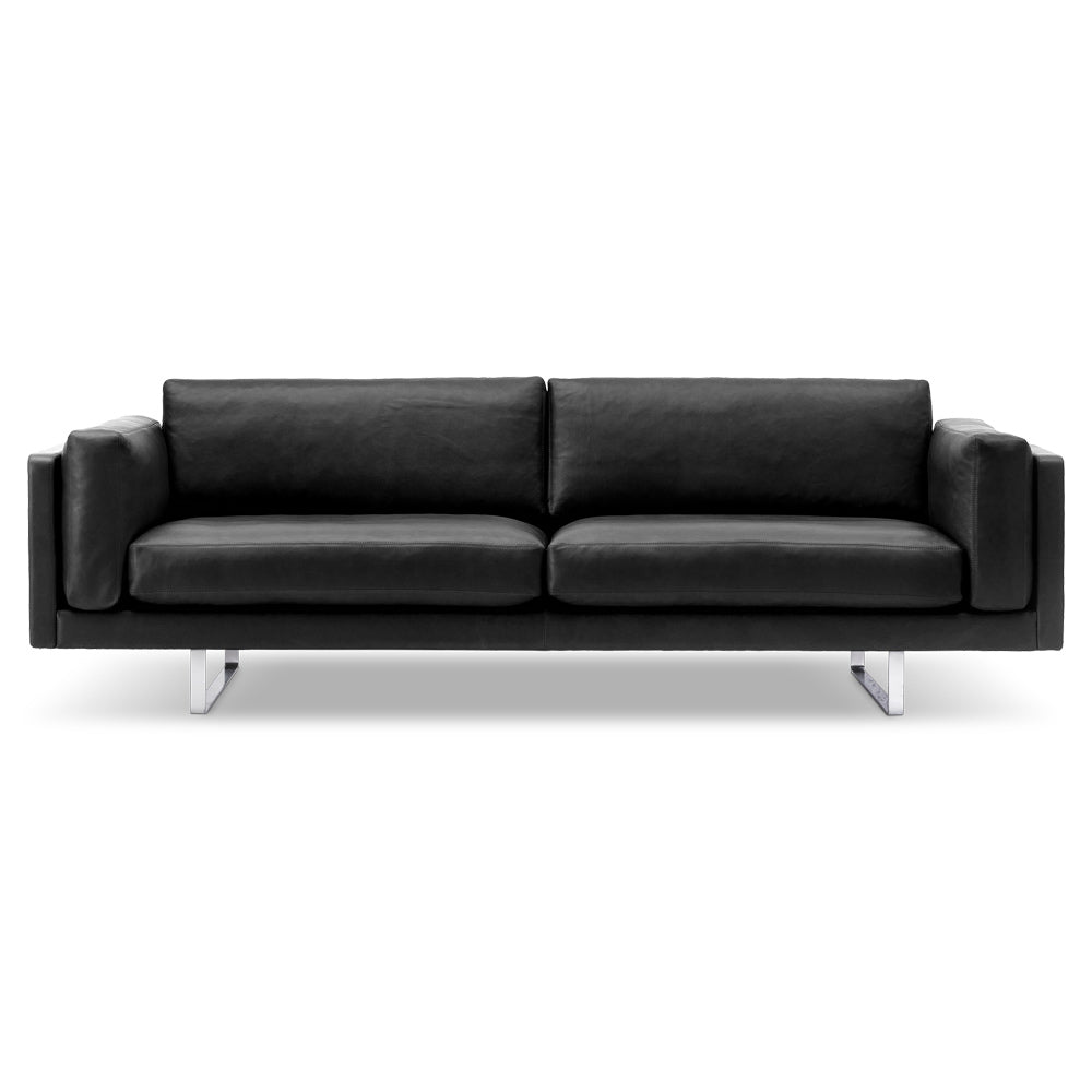 EJ280 2 Seater Sofa - 39.4" Cushions, Sledge Base