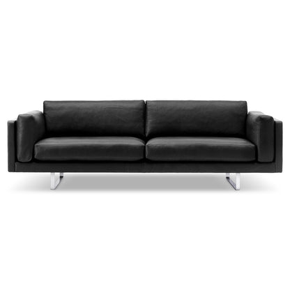 EJ280 2 Seater Sofa - 39.4" Cushions, Sledge Base