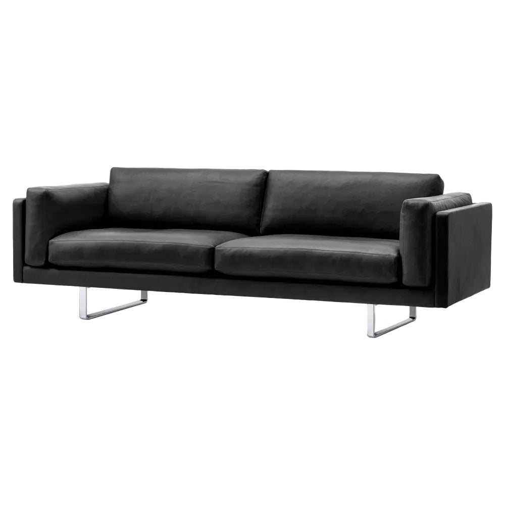 EJ280 2 Seater Sofa - 39.4" Cushions, Sledge Base