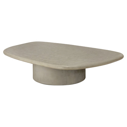 Elements Outdoor Pebble Coffee Table - Light Gray