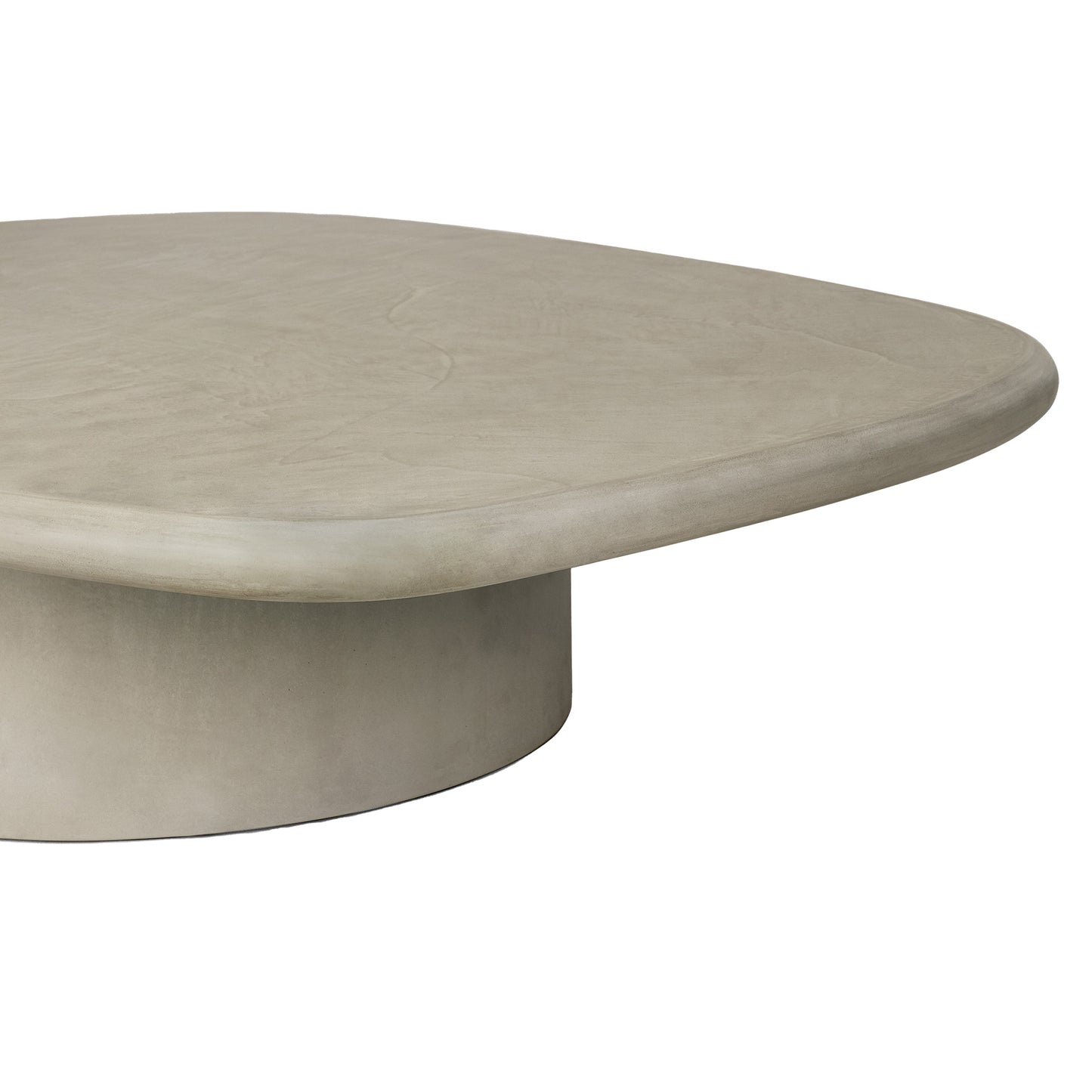 Elements Outdoor Pebble Coffee Table - Light Gray