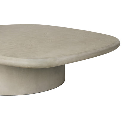 Elements Outdoor Pebble Coffee Table - Light Gray