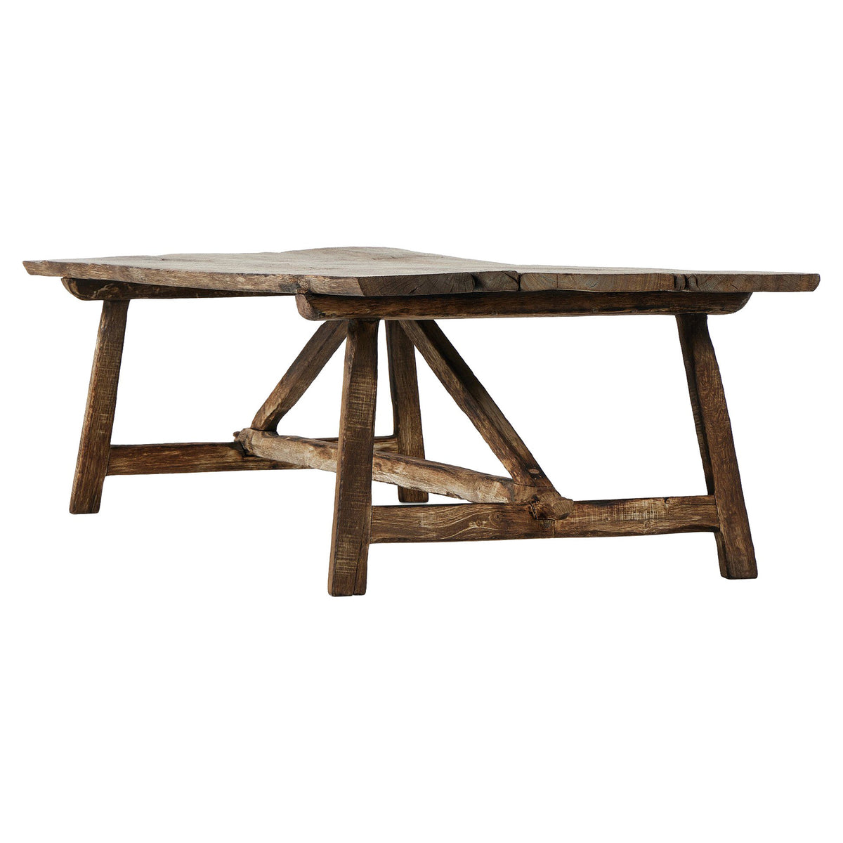 Elio Coffee Table - Burnt Bleached Oak
