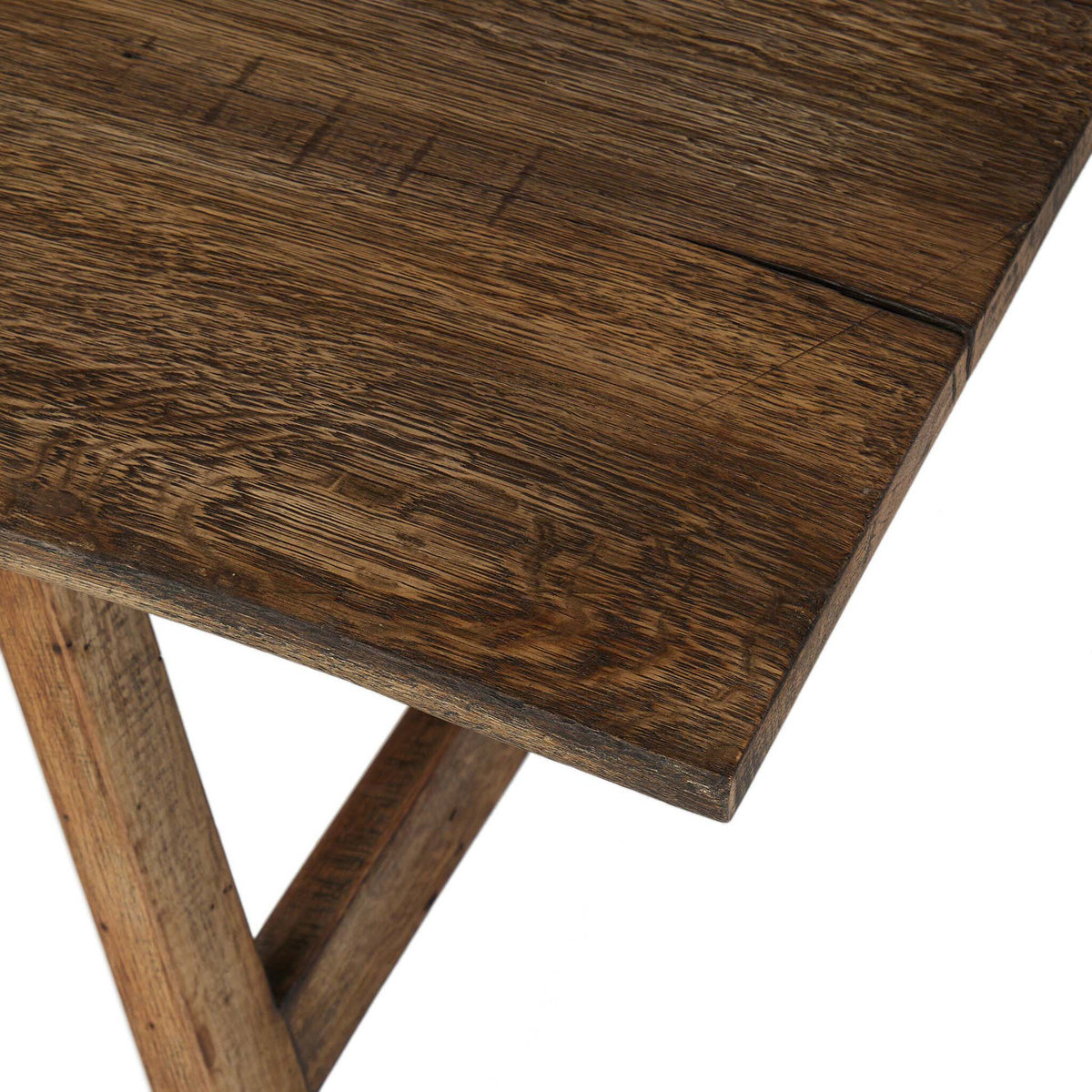 Elio Coffee Table Small - Burnt Bleached Oak