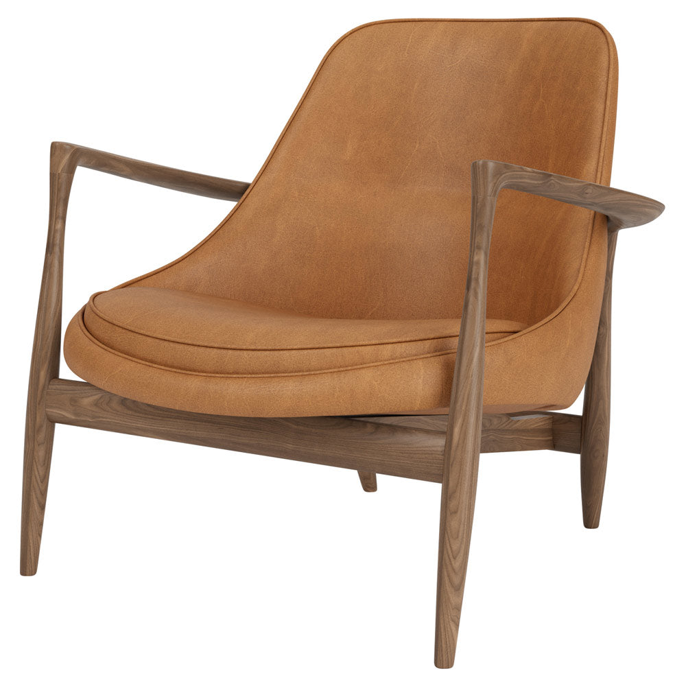 Elizabeth Lounge Chair - Walnut