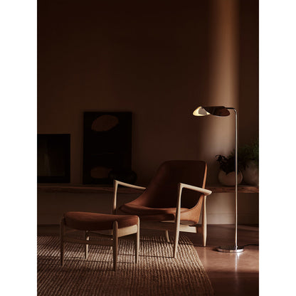 Elizabeth Ottoman - Natural Oak