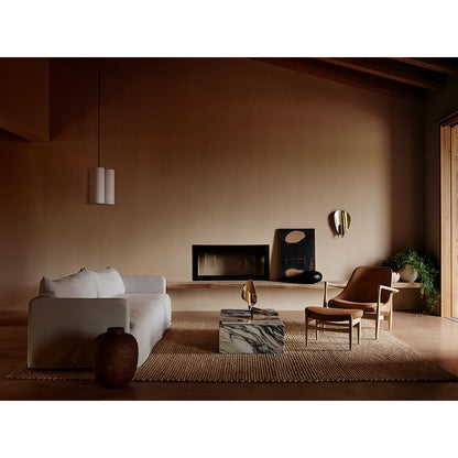 Elizabeth Ottoman - Natural Oak