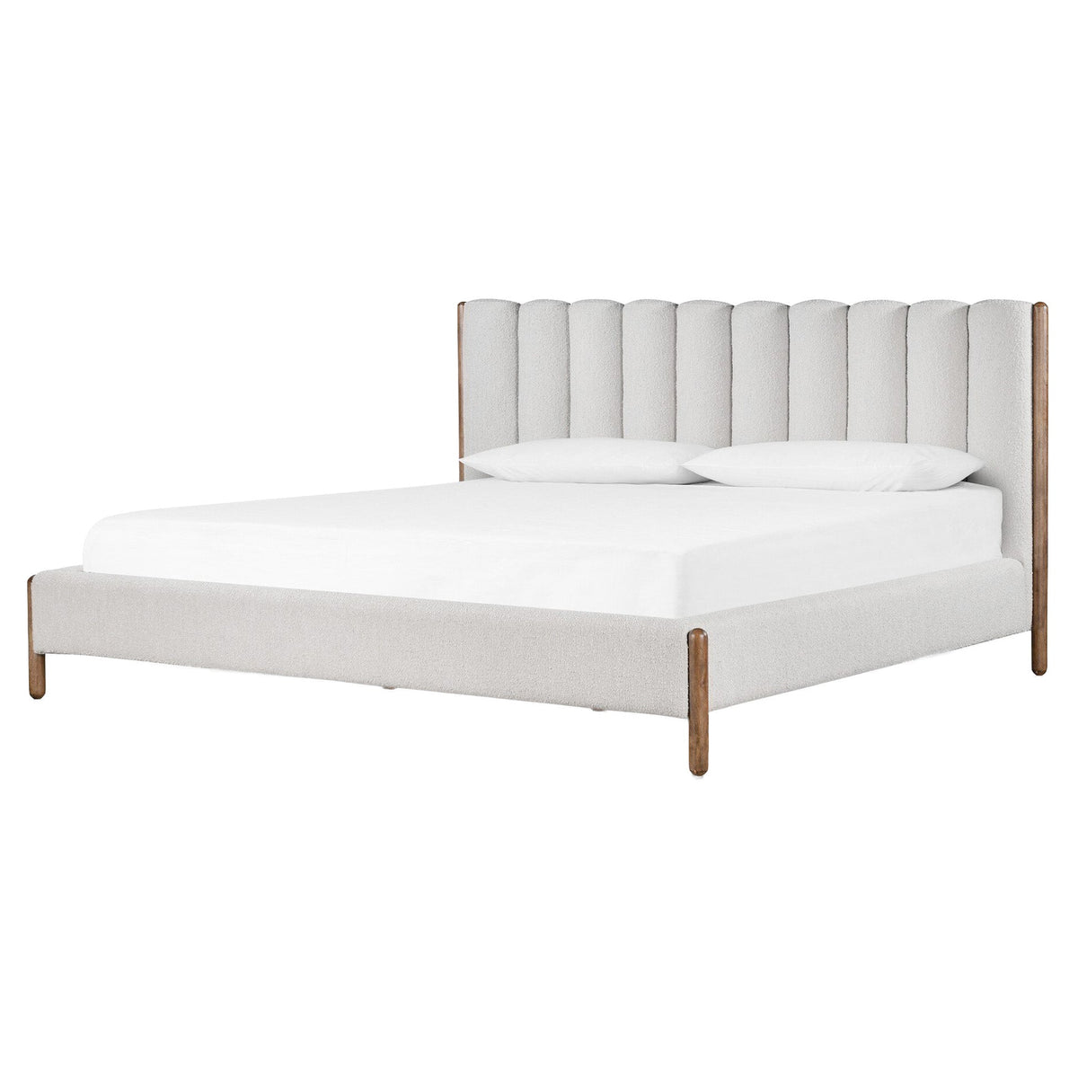 Emma Bed - Knoll Sand - King