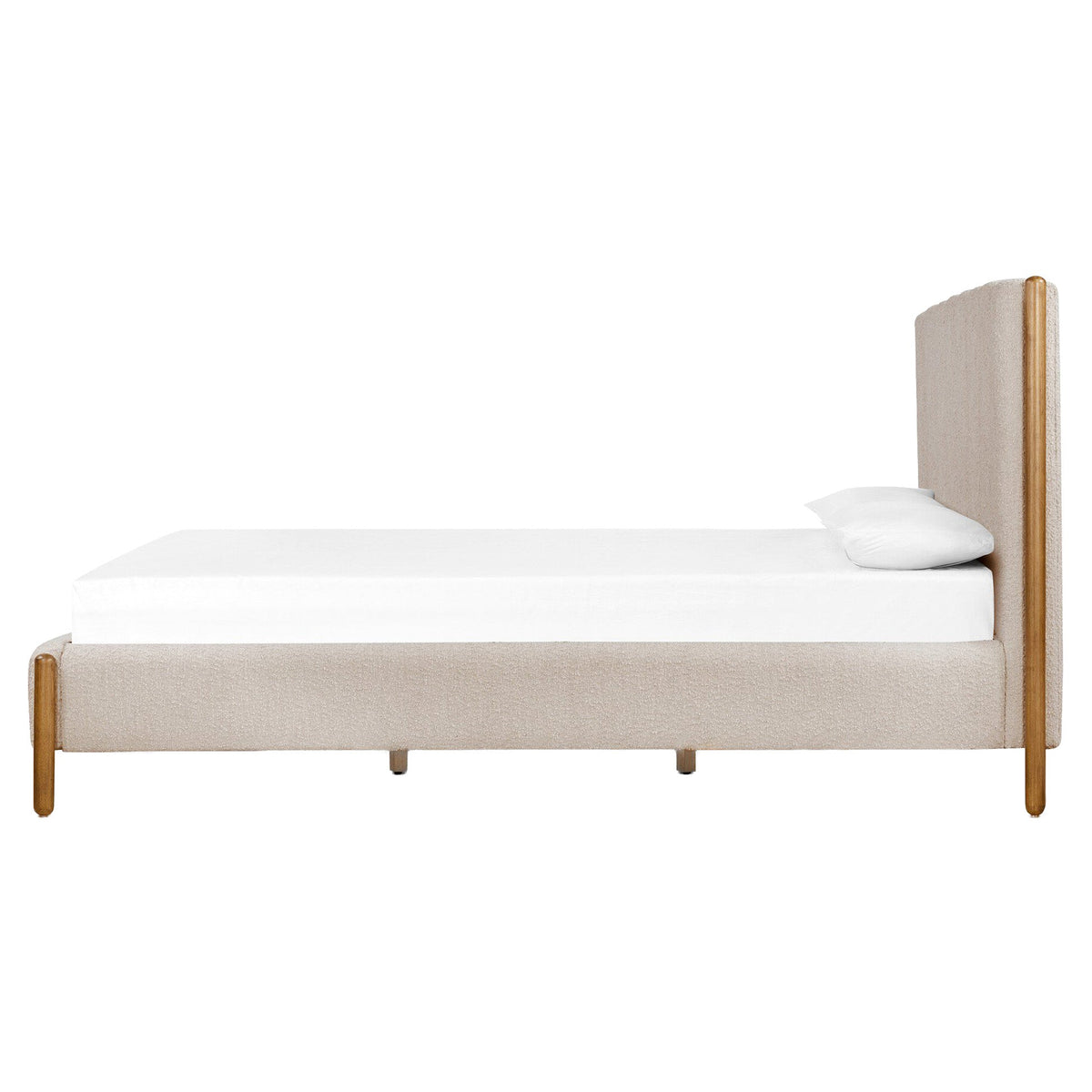 Emma Bed - Knoll Sand - Queen