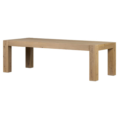 Emmer Dining Table - Aged Smoked Oak