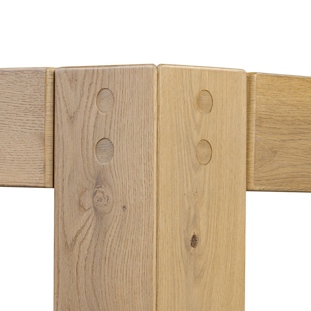 Emmer Dining Table - Aged Smoked Oak