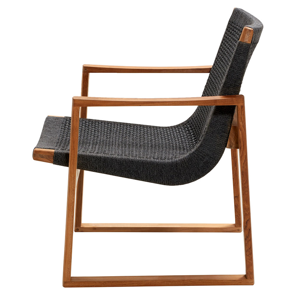 Endless Lounge Chair - Dark Gray Rope