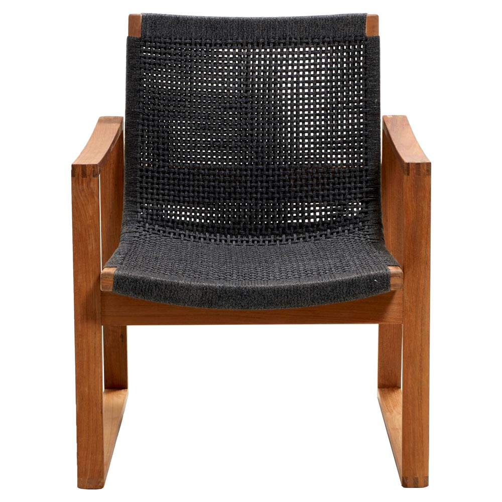 Endless Lounge Chair - Dark Gray Rope