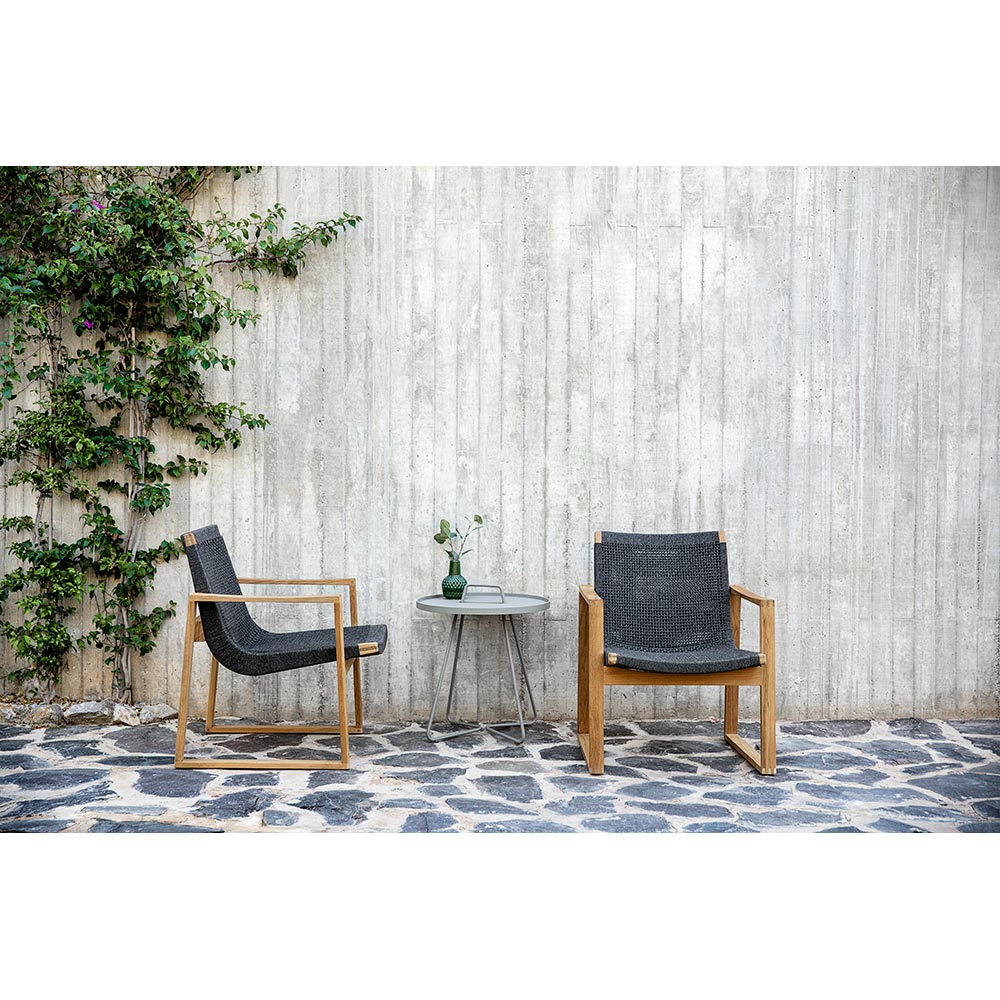 Endless Lounge Chair - Dark Gray Rope