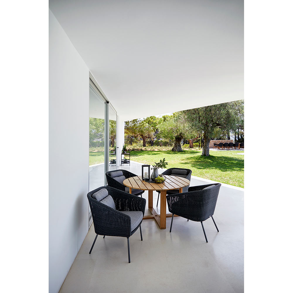 Endless Round Dining Table - 51.2"W
