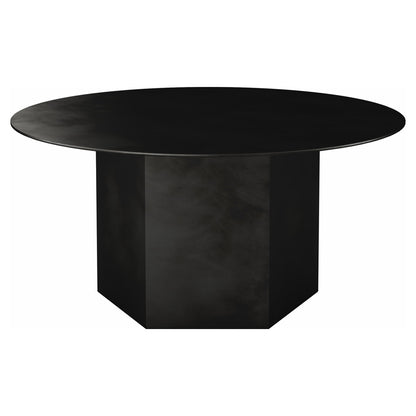 Epic Round Steel Coffee Table - Black