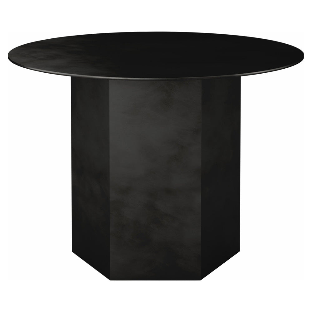 Epic Round Steel Coffee Table - Black