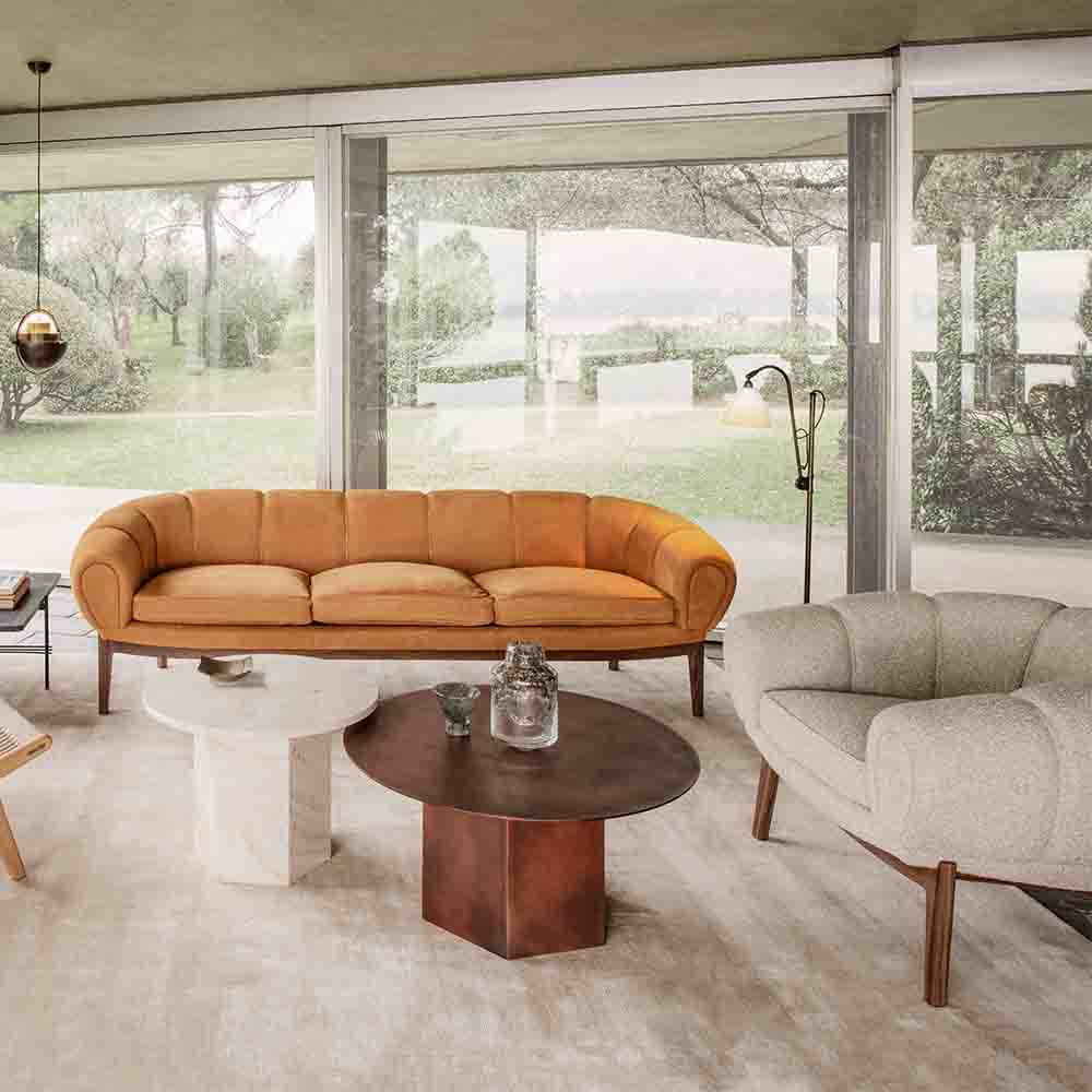 Epic Round Steel Coffee Table - Black