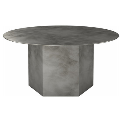 Epic Round Steel Coffee Table - Gray