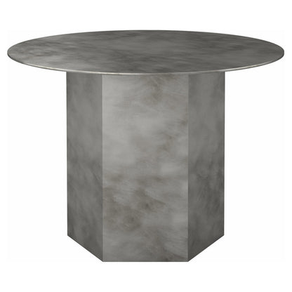 Epic Round Steel Coffee Table - Gray