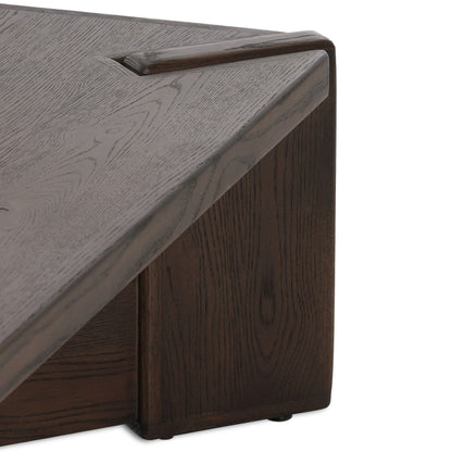Ersa Coffee Table - Tobacco Oak