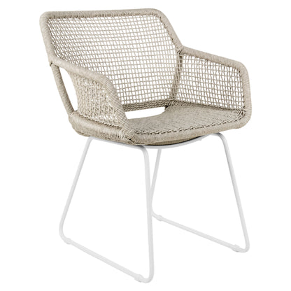 Esta Arm Chair - Linen Wicker