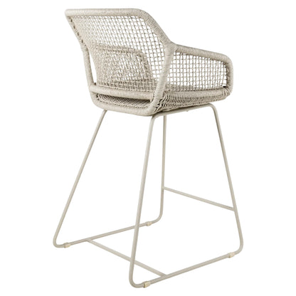 Esta Bar Stool - Linen Wicker