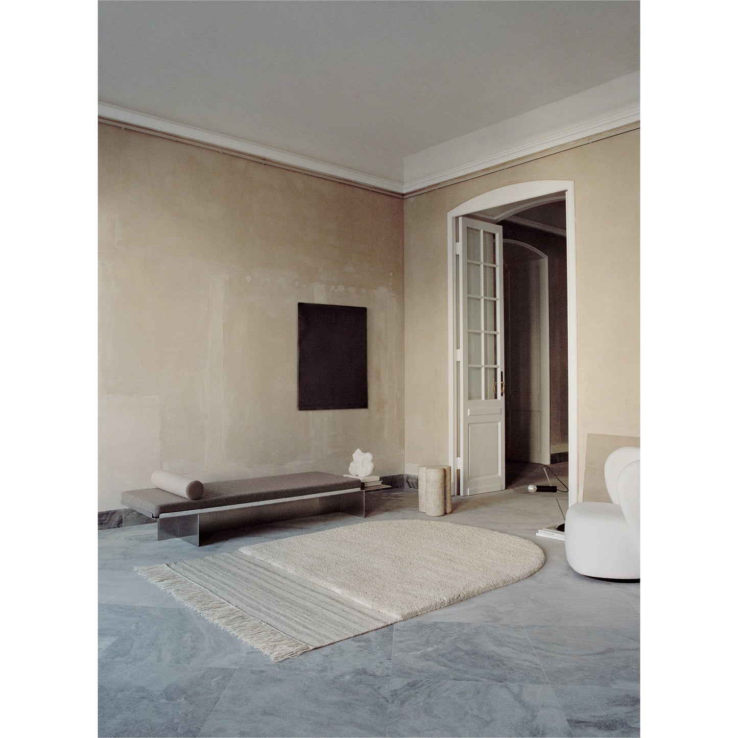 Eternal Eye Rug - Natural
