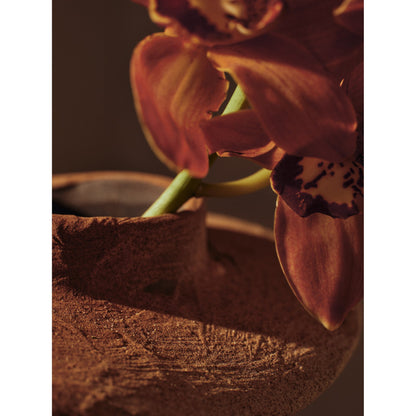 Evio Vase - Burnt Umber