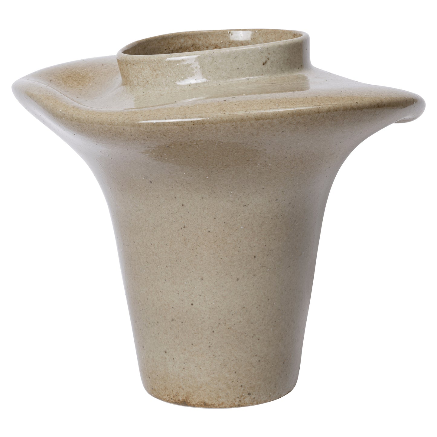 Evio Vase - Elm Green