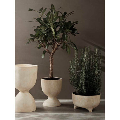 Evoke Pot Low - Warm Sand