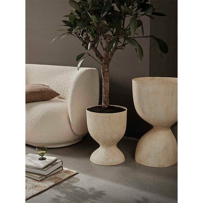 Evoke Pot Tall - Warm Sand