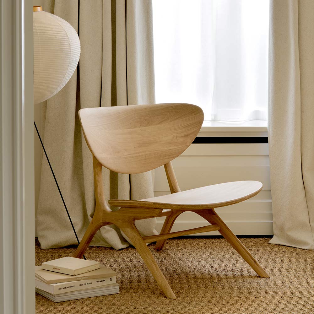 Eye Lounge Chair - Oak