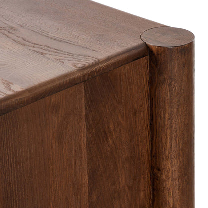 Ezri Bar Cabinet - Cocoa Oak