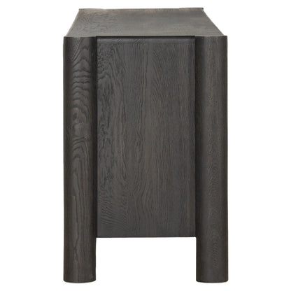 Ezri Media Console - Black Oak