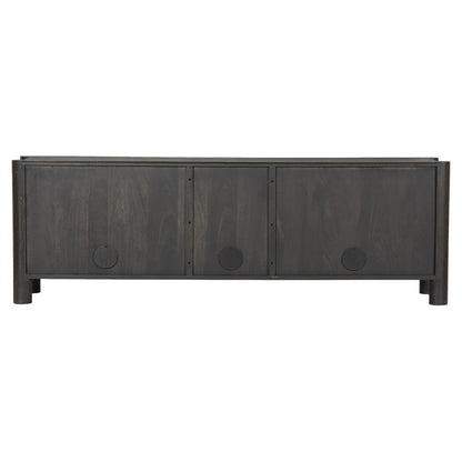 Ezri Media Console - Black Oak