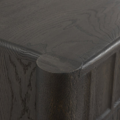 Ezri Media Console - Black Oak