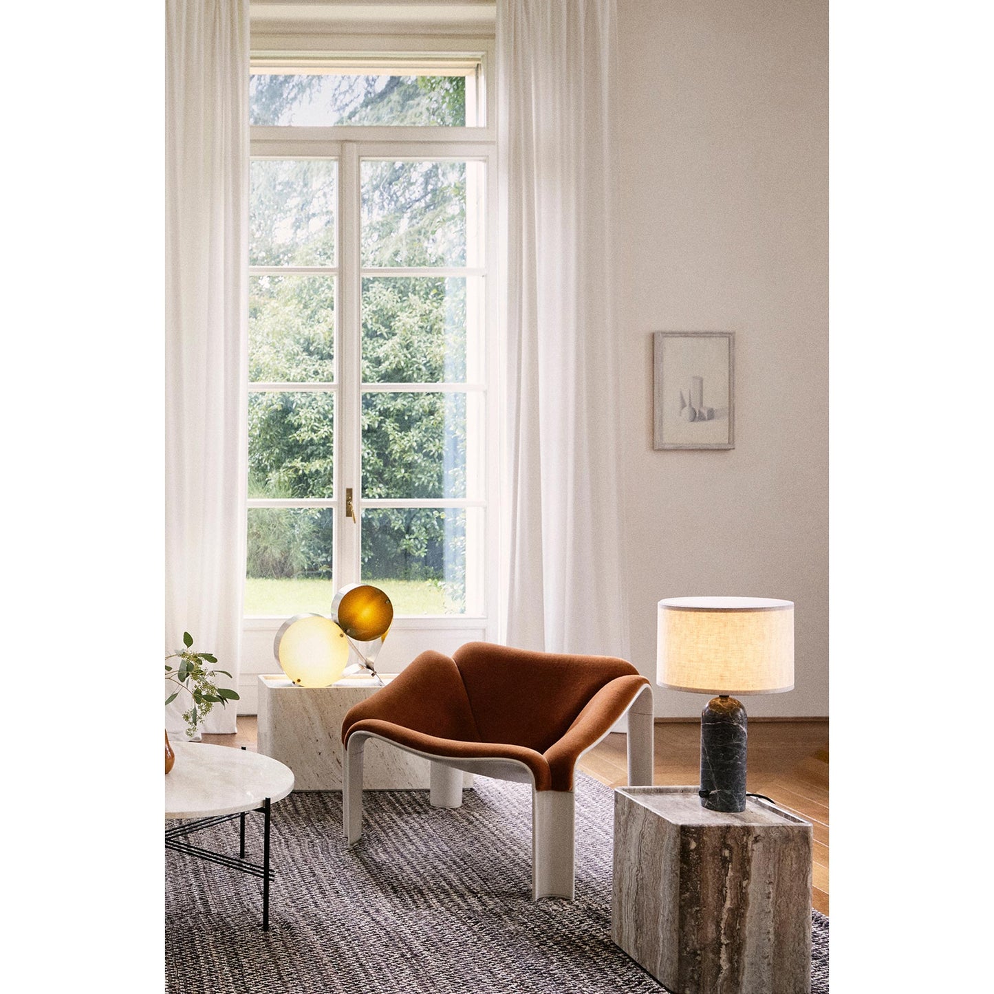 F300 Lounge Chair - Front Upholstered