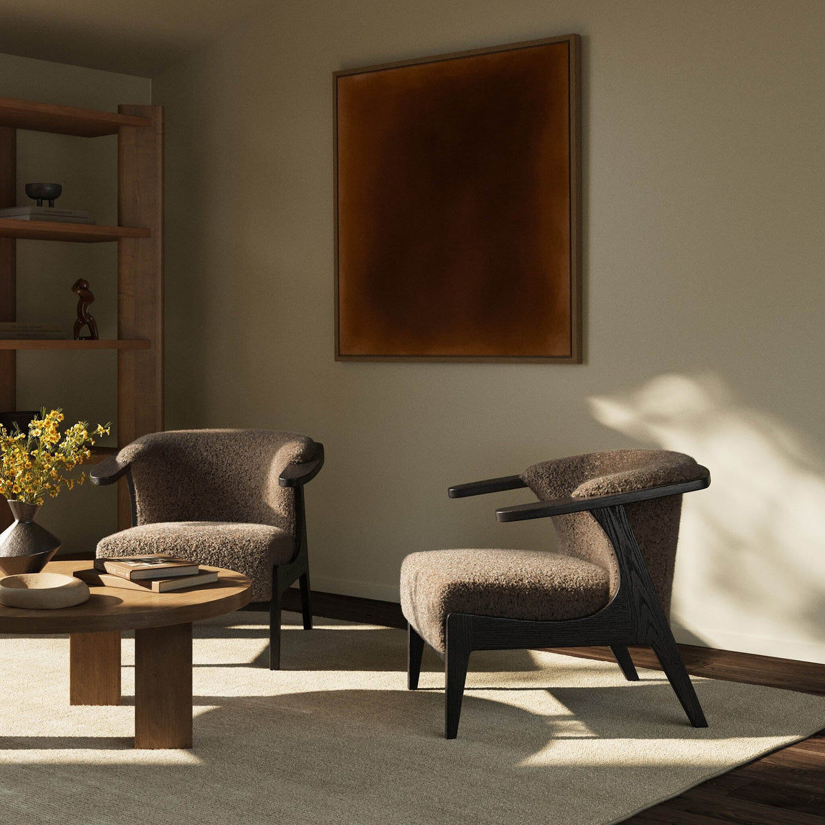 Fabian Chair - Desert Shearling