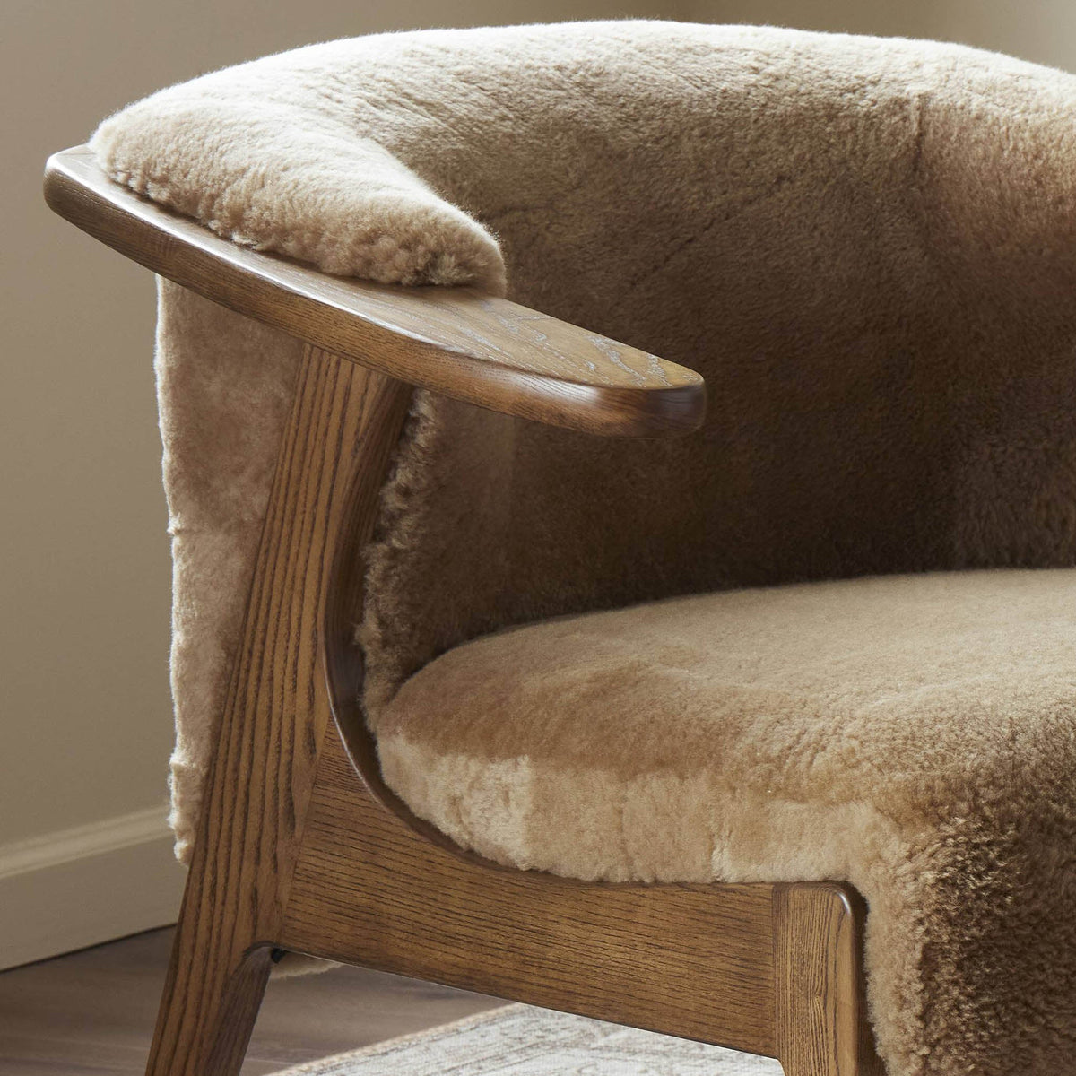 Fabian Chair - Desert Shearling