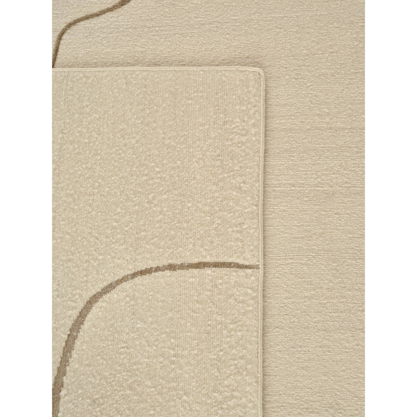 Facial Maze Rug - Ivory