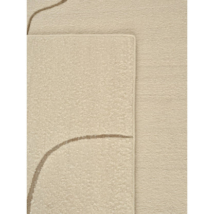 Facial Maze Rug - Ivory