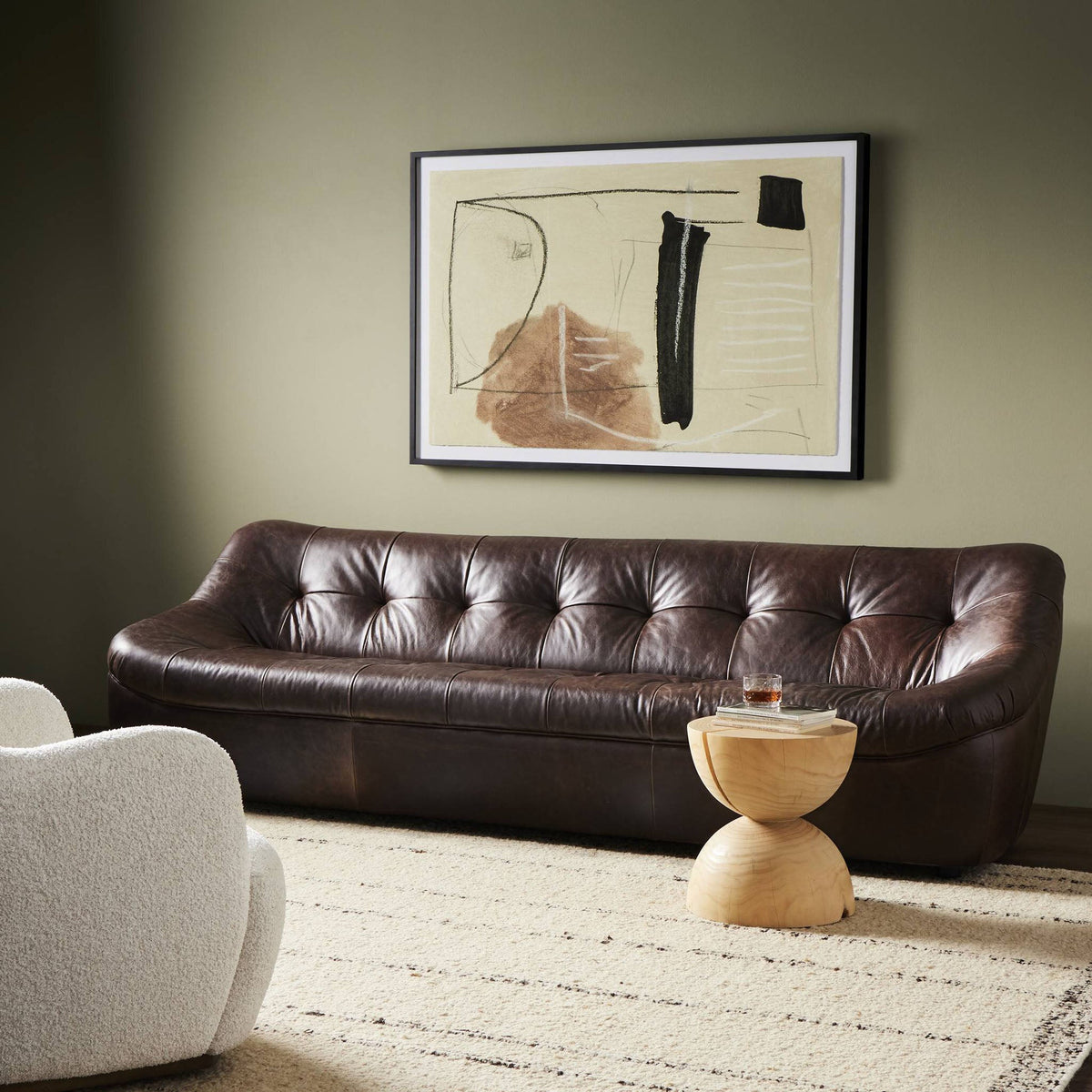 Farley Sofa-106" - Conroe Cigar