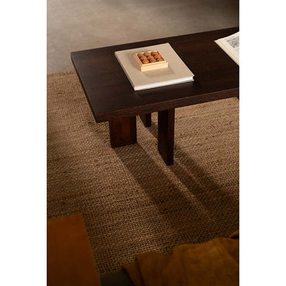 Farmhouse Coffee Table - Rectangle, Dark Oak