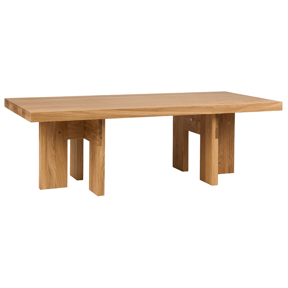 Farmhouse Coffee Table - Rectangle, Natural Oak