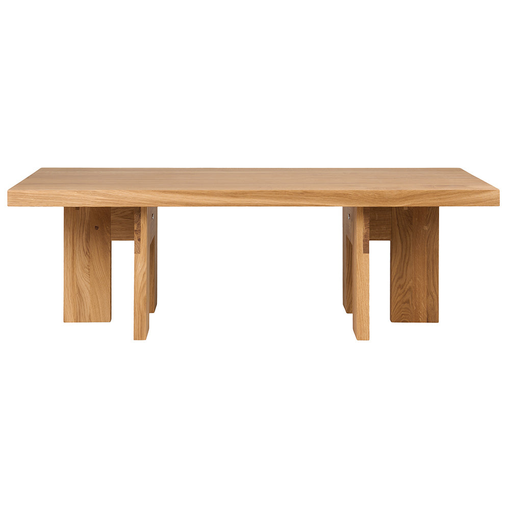 Farmhouse Coffee Table - Rectangle, Natural Oak