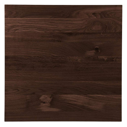 Farmhouse Coffee Table - Square, Dark Oak