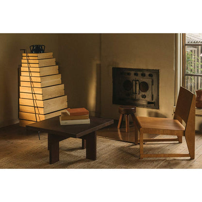 Farmhouse Coffee Table - Square, Dark Oak