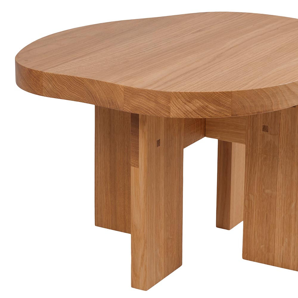 Farmhouse Side Table - Pond, Natural Oak