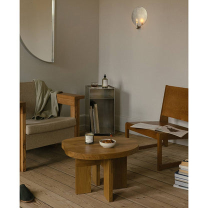 Farmhouse Side Table - Pond, Natural Oak